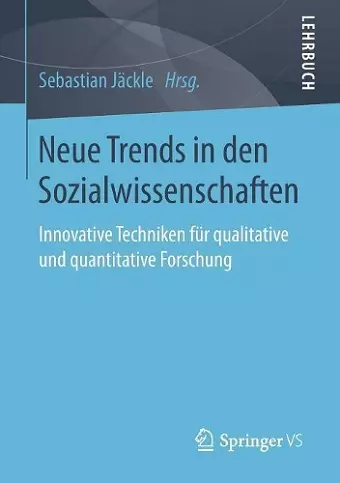 Neue Trends in Den Sozialwissenschaften cover