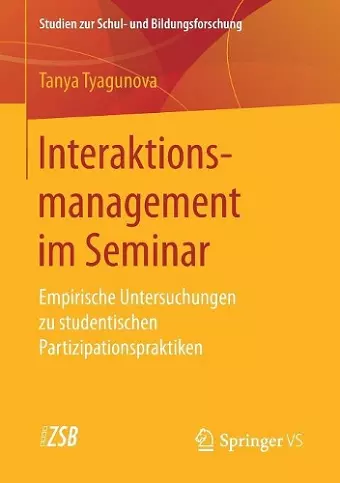 Interaktionsmanagement im Seminar cover