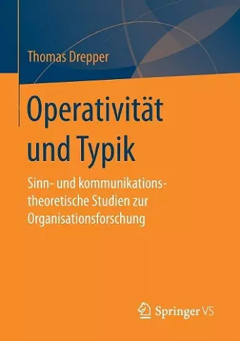 Operativität und Typik cover