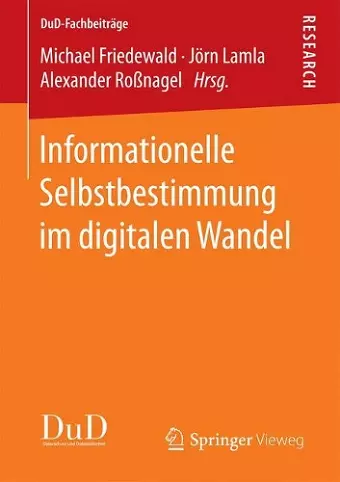 Informationelle Selbstbestimmung Im Digitalen Wandel cover