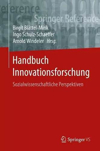 Handbuch Innovationsforschung cover