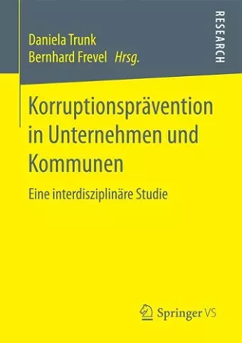 Korruptionsprävention in Unternehmen und Kommunen cover