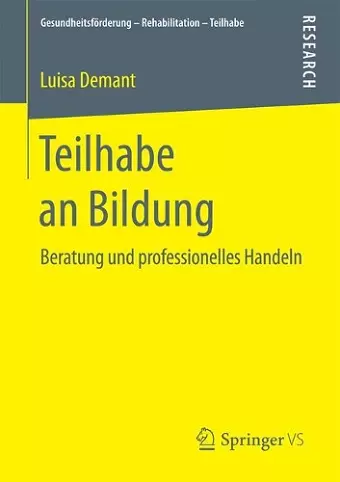 Teilhabe an Bildung cover