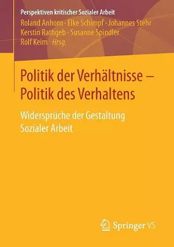 Politik der Verhältnisse - Politik des Verhaltens cover