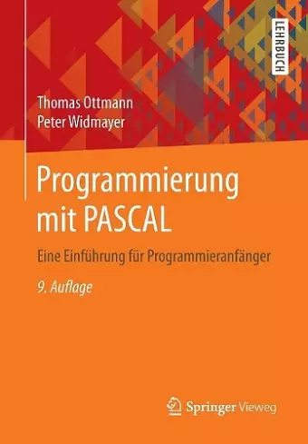 Programmierung Mit Pascal cover