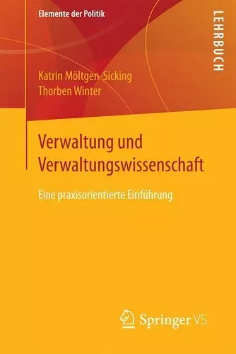 Verwaltung und Verwaltungswissenschaft cover