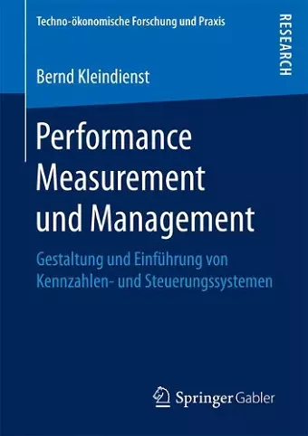 Performance Measurement und Management cover