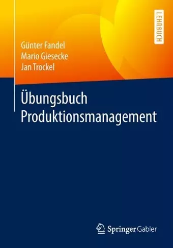 Übungsbuch Produktionsmanagement cover
