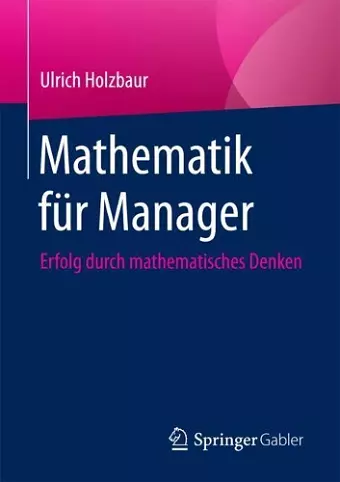 Mathematik für Manager cover