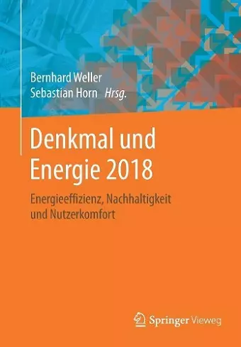 Denkmal und Energie 2018 cover