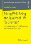 Taking Well‐Being and Quality of Life for Granted? cover