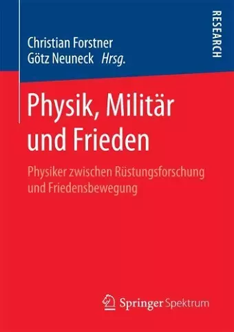 Physik, Militär und Frieden cover