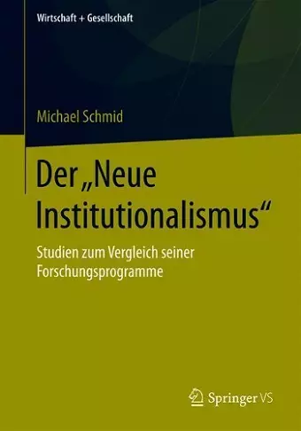 Der „Neue Institutionalismus“ cover