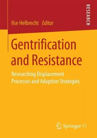 Gentrification and Resistance cover