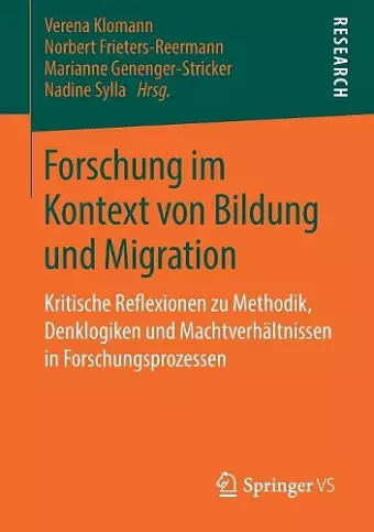Forschung im Kontext von Bildung und Migration cover