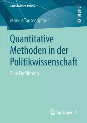 Quantitative Methoden in der Politikwissenschaft cover