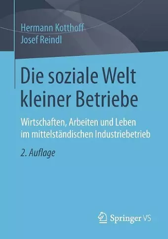 Die soziale Welt kleiner Betriebe cover