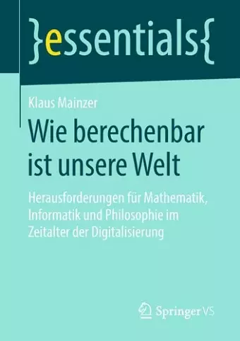 Wie Berechenbar Ist Unsere Welt cover