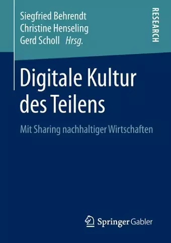 Digitale Kultur des Teilens cover