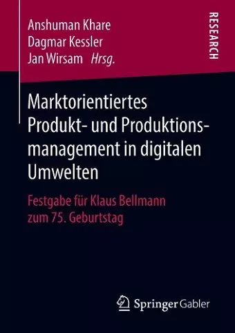 Marktorientiertes Produkt- und Produktionsmanagement in digitalen Umwelten cover