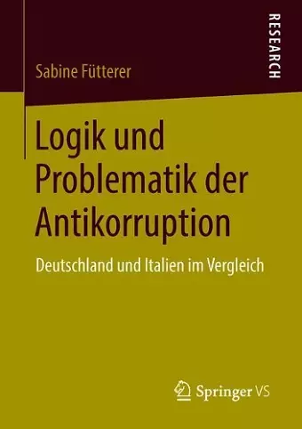 Logik und Problematik der Antikorruption cover