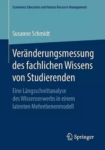 Veränderungsmessung Des Fachlichen Wissens Von Studierenden cover