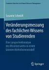 Veränderungsmessung Des Fachlichen Wissens Von Studierenden cover