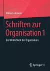 Schriften zur Organisation 1 cover