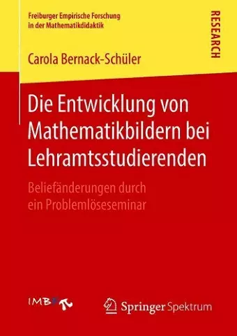 Die Entwicklung von Mathematikbildern bei Lehramtsstudierenden cover