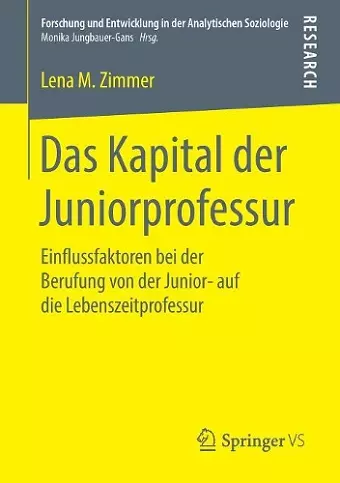 Das Kapital der Juniorprofessur cover