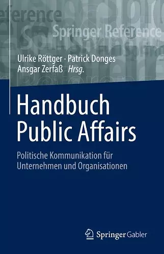 Handbuch Public Affairs cover