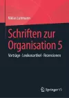 Schriften zur Organisation 5 cover
