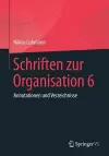 Schriften zur Organisation 6 cover