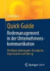 Quick Guide Redemanagement in der Unternehmenskommunikation cover