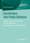 Nachdenken über Public Relations cover