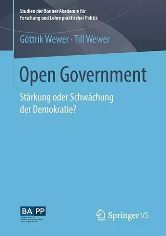 Open Government cover