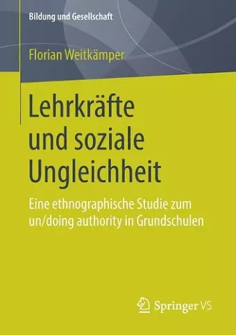 Lehrkräfte und soziale Ungleichheit cover