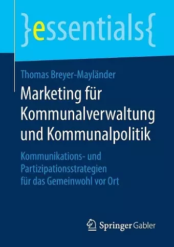 Marketing für Kommunalverwaltung und Kommunalpolitik cover