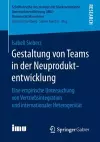 Gestaltung von Teams in der Neuproduktentwicklung cover