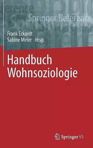 Handbuch Wohnsoziologie cover