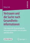 Vertrauen und die Suche nach Gesundheitsinformationen cover