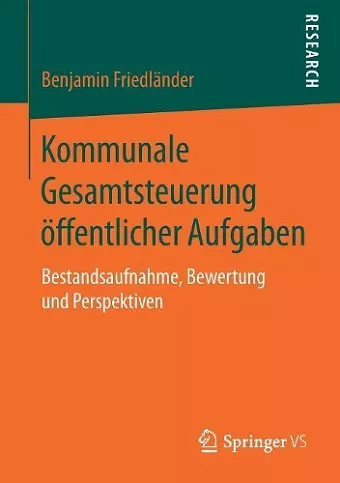 Kommunale Gesamtsteuerung öffentlicher Aufgaben cover