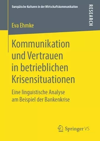 Kommunikation und Vertrauen in betrieblichen Krisensituationen cover