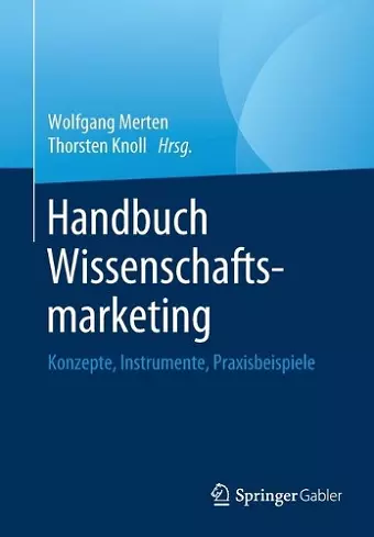 Handbuch Wissenschaftsmarketing cover