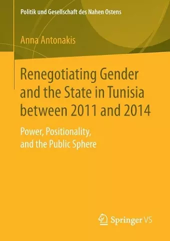 Renegotiating Gender and the State in Tunisia between 2011 and 2014 cover