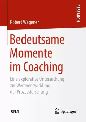 Bedeutsame Momente im Coaching cover
