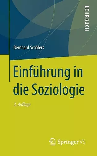 Einführung in die Soziologie cover