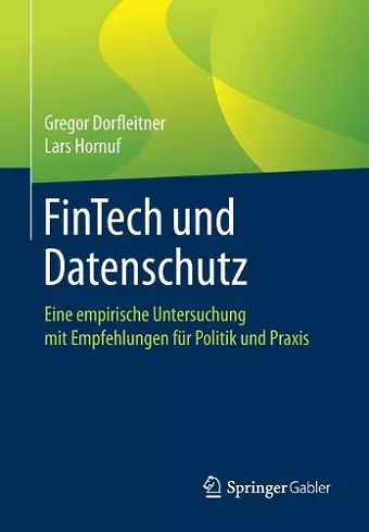 FinTech und Datenschutz cover