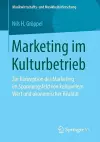 Marketing im Kulturbetrieb cover