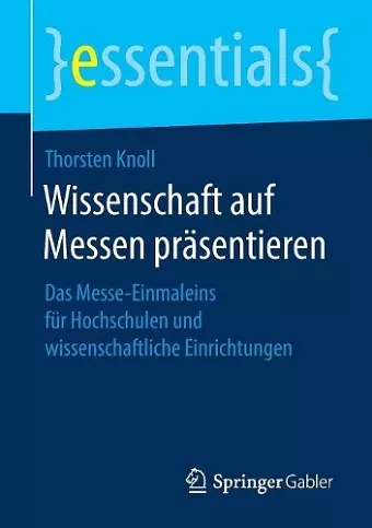 Wissenschaft auf Messen präsentieren cover